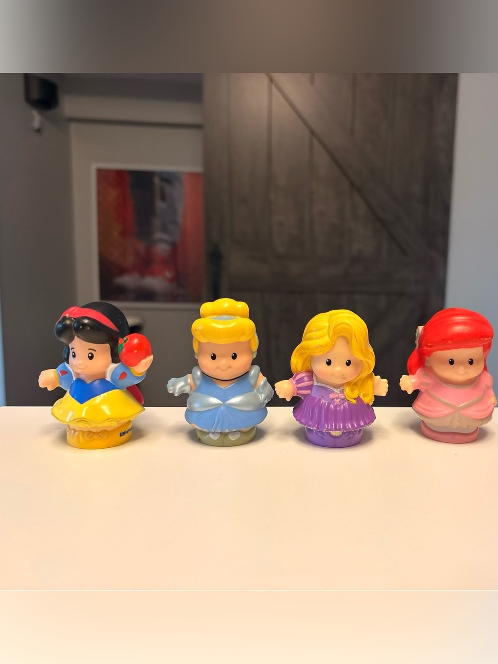Fisher-Price Little People Princess Talkers Lot of 4